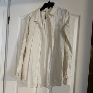 Linen button up shirt